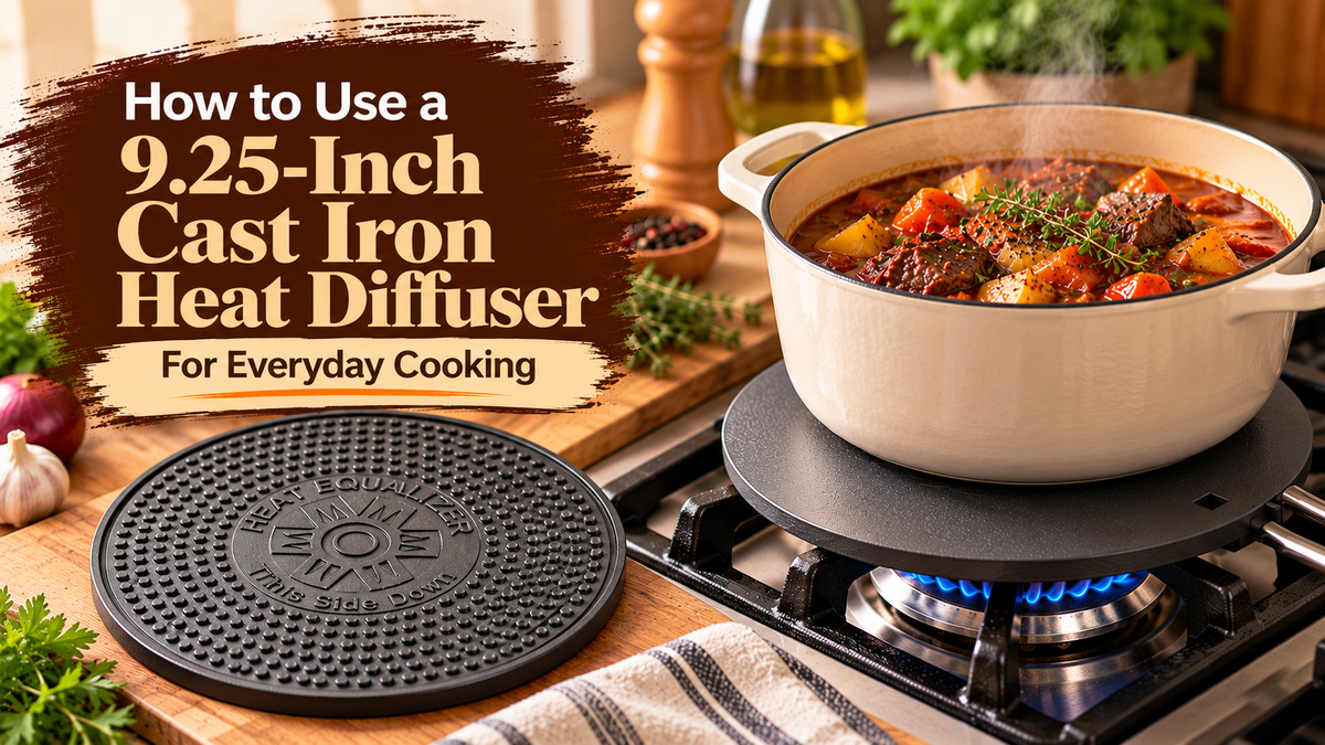 How to Use a Heat Diffuser for Small Pots and Saucepans