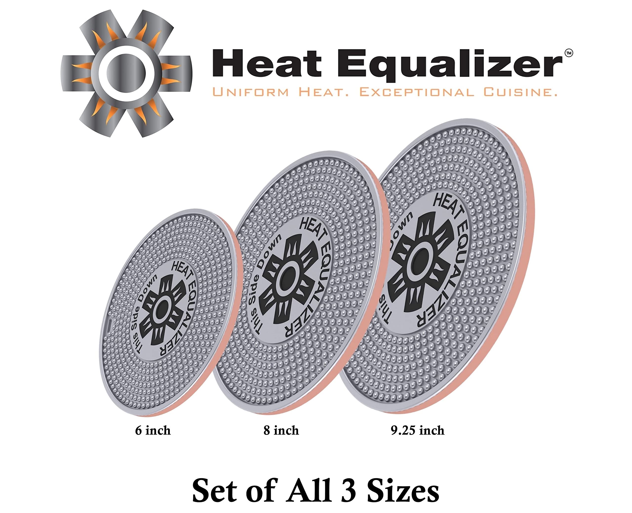 The Heat Equalizer Heat Diffuser for Gas Stove - Aluminum & Copper Alloy, Hot Plate & Stove Burner Cover, Ring Plate Cover