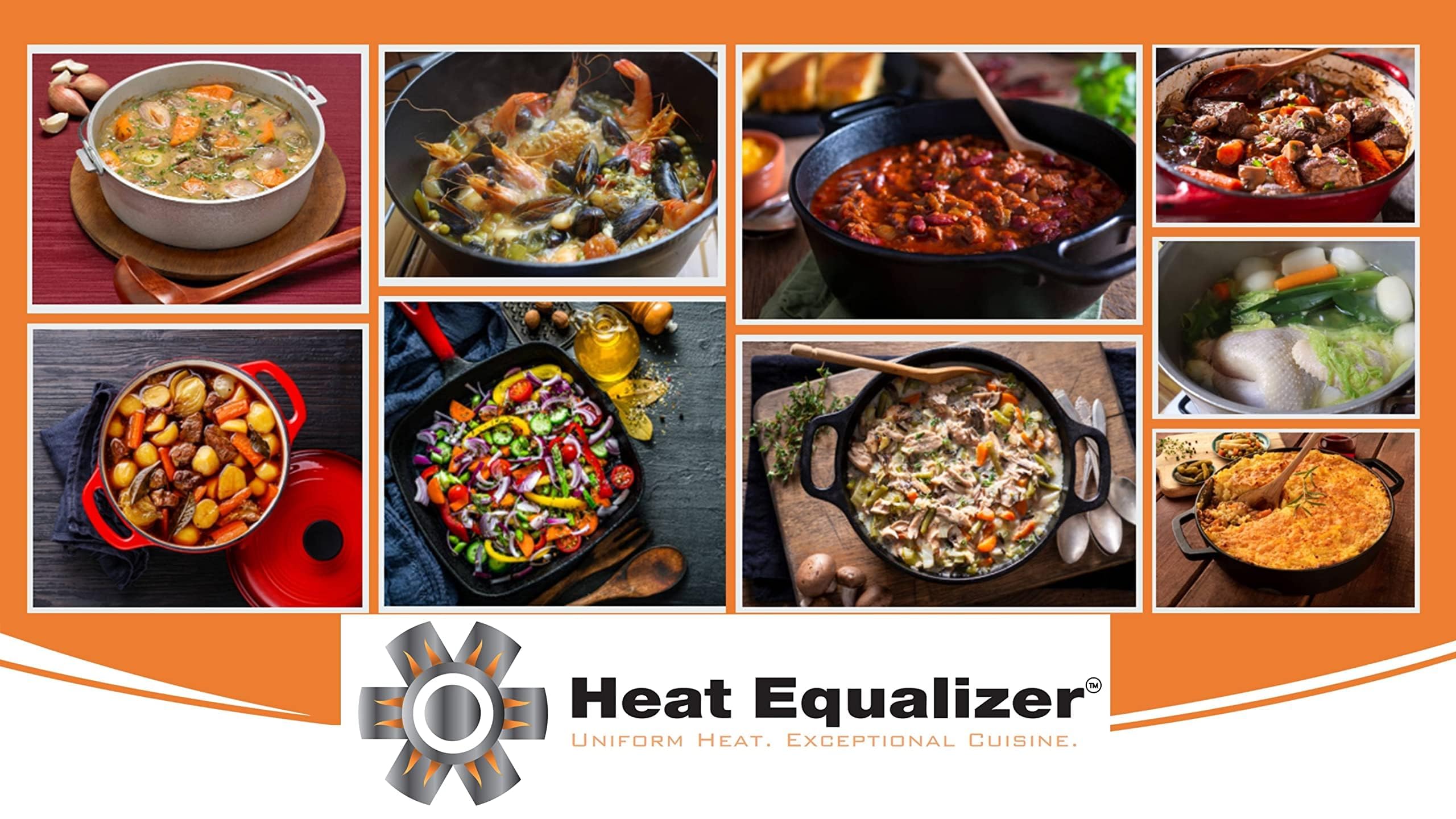 The Heat Equalizer Heat Diffuser for Gas Stove - Aluminum & Copper Alloy, Hot Plate & Stove Burner Cover, Ring Plate Cover