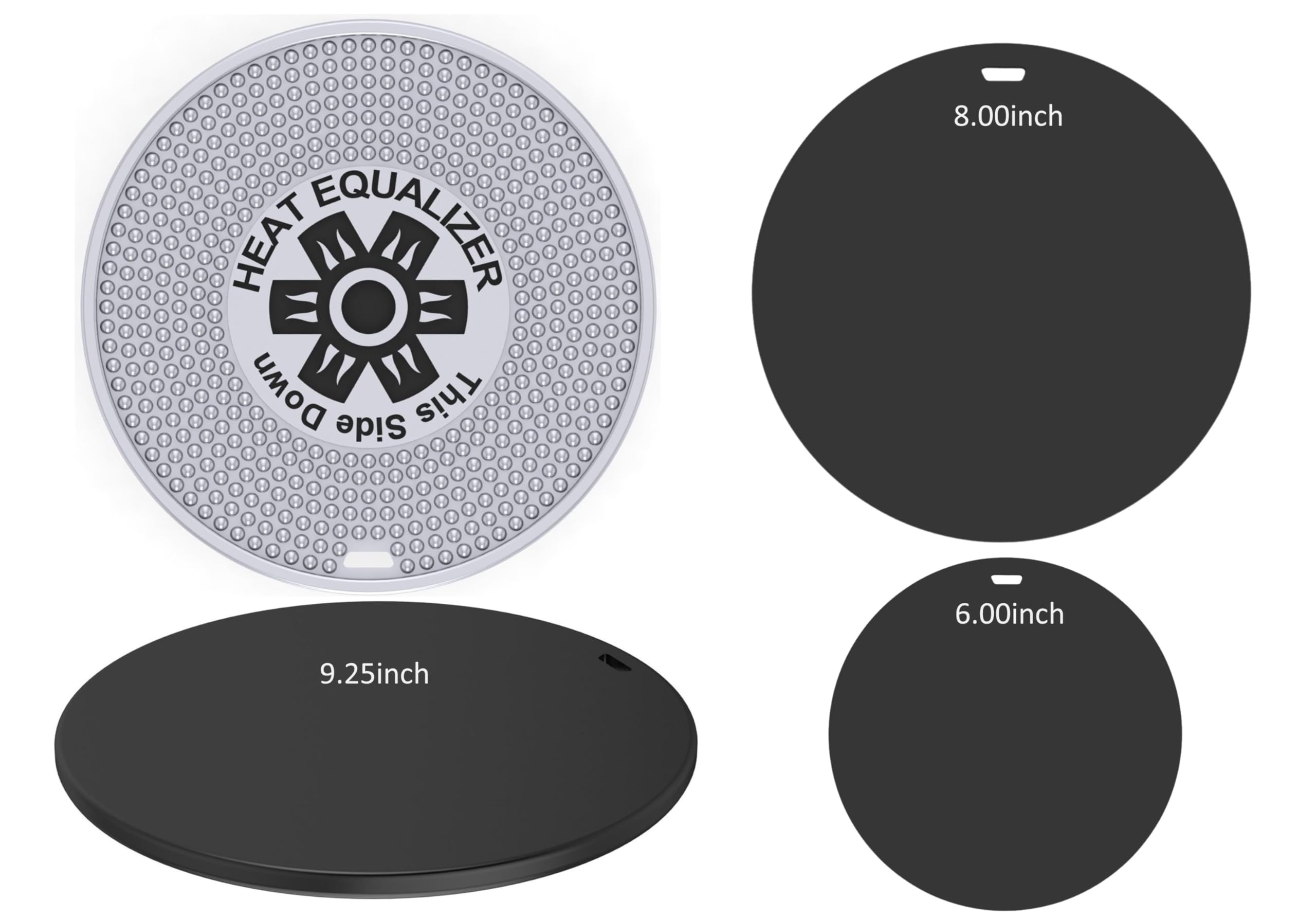 The Heat Equalizer Heat Diffuser for Gas Stove - Aluminum & Copper Alloy, Hot Plate & Stove Burner Cover, Ring Plate Cover