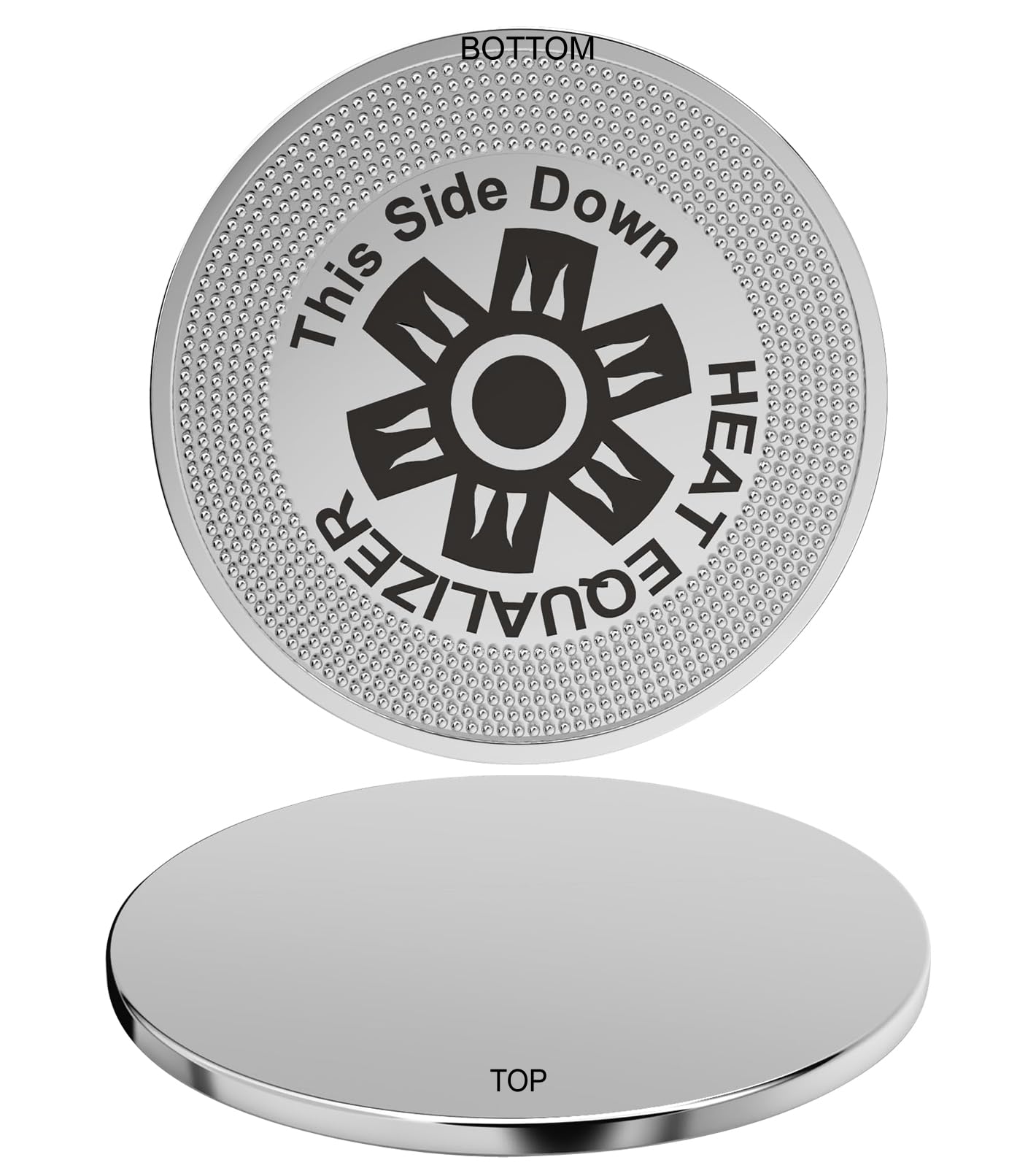The Heat Equalizer Heat Diffuser for Gas Stove - Aluminum & Copper Alloy, Hot Plate & Stove Burner Cover, Ring Plate Cover