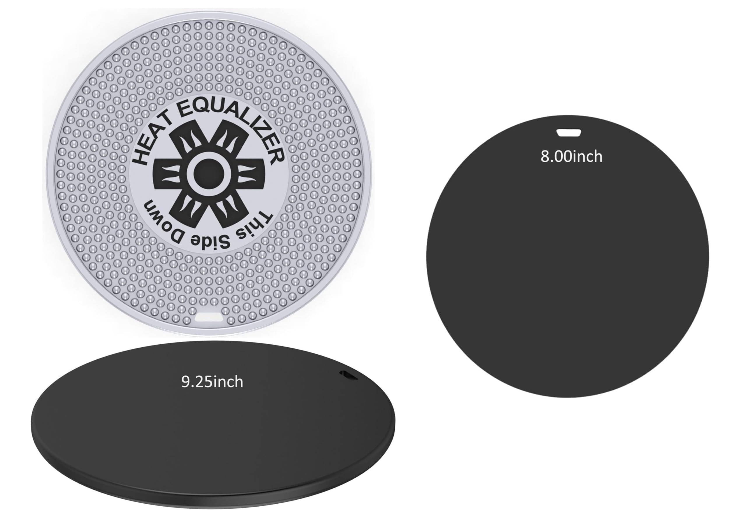 The Heat Equalizer Heat Diffuser for Gas Stove - Aluminum & Copper Alloy, Hot Plate & Stove Burner Cover, Ring Plate Cover