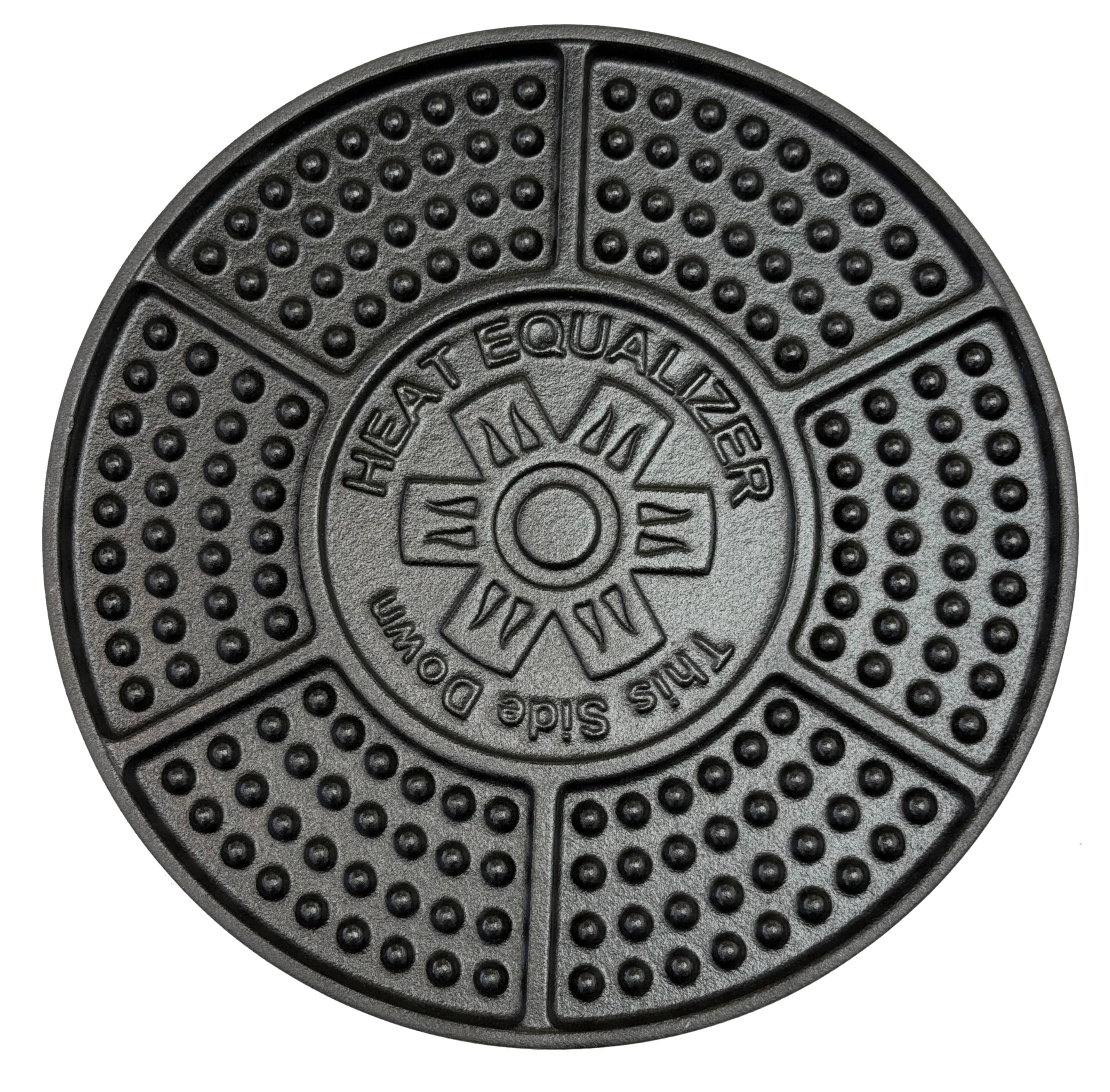 The Heat Equalizer Heat Diffuser for Gas Stove - Aluminum & Copper Alloy, Hot Plate & Stove Burner Cover, Ring Plate Cover